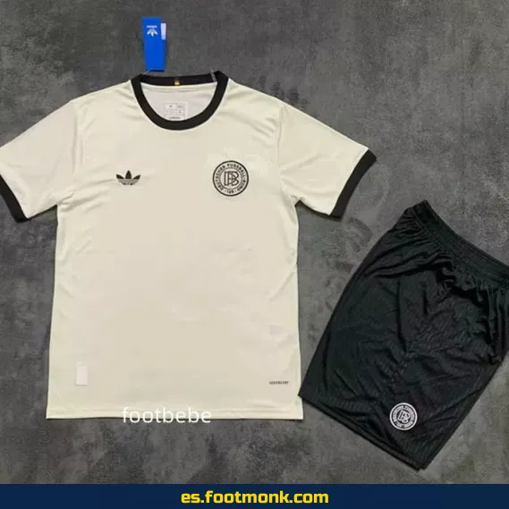 Camiseta Alemania Niños 2024 - 125 Aniversario Blanca - Edición Especial