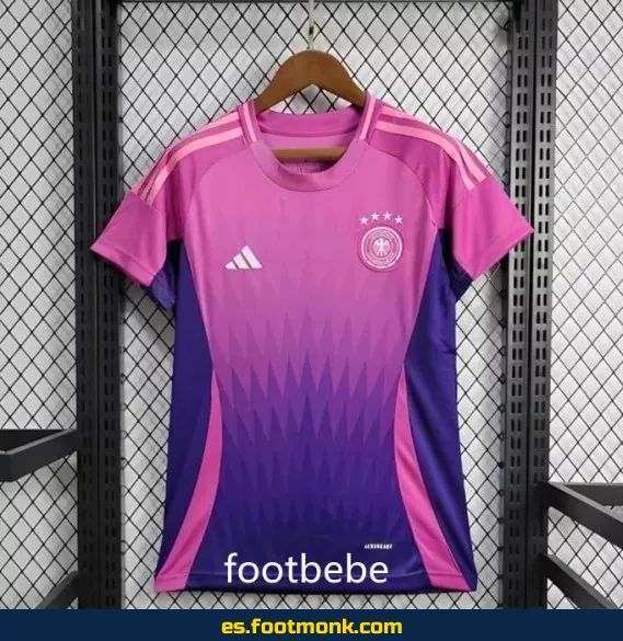 Camiseta Alemania Mujer 2024 Visitante Violeta – Edición Especial