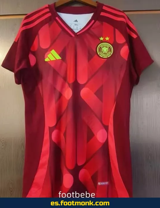 Camiseta Alemania Mujer 2025 Exterior Roja – Edición Oficial