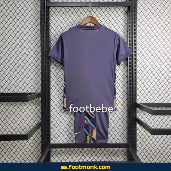 Camiseta de Inglaterra para Niños Euro 2024 - Edición Exterior