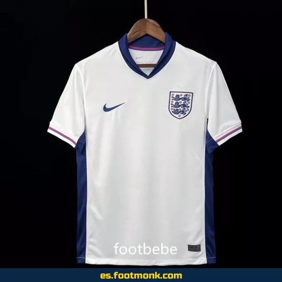 Camiseta Inglaterra Euro 2024 Local Blanca – Edición Oficial