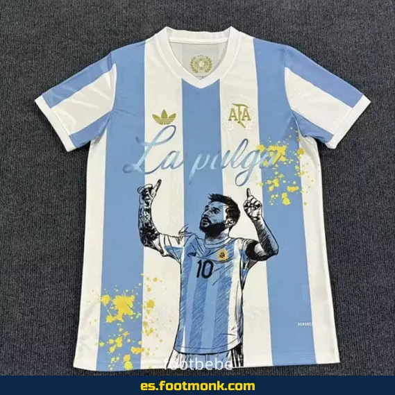 Camiseta Argentina 2025 Edición Especial Messi – Oficial