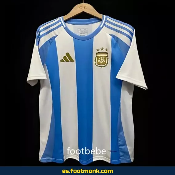Camiseta Argentina 3 Estrellas 2024 Local - Edición Oficial