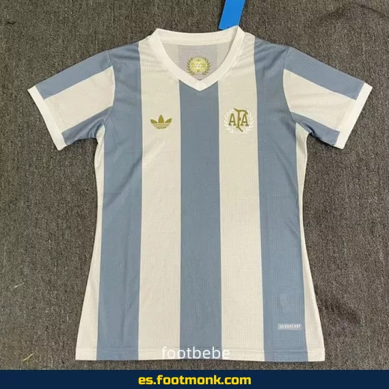 Camiseta Argentina 50 Aniversario 2024-2025 Mujer - Edición Especial