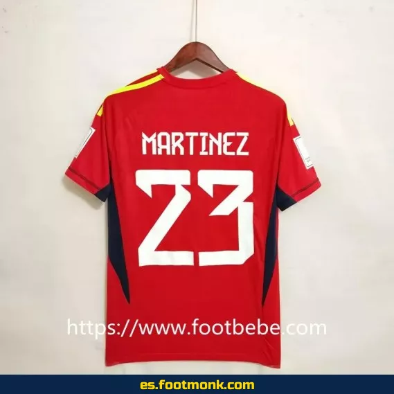 Camiseta de Portero de Argentina Mundial 2022 - Edición Especial Roja - Réplica Oficial