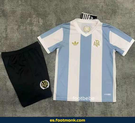 Camiseta Argentina Niños 50 Aniversario 2024-2025 Edición Especial – Réplica Oficial