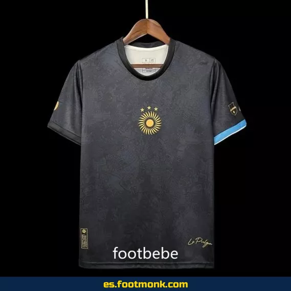 Camiseta Argentina La Pulga 2023-2024 Edición Especial Negra – Réplica Oficial