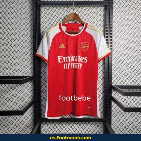 Camiseta Oficial del Arsenal 2023-2024 Local Roja - Nueva Temporada