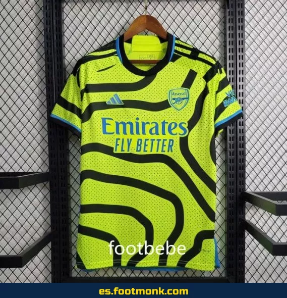 Camiseta Arsenal 2023-2024 Visitante Amarilla - Edición Oficial