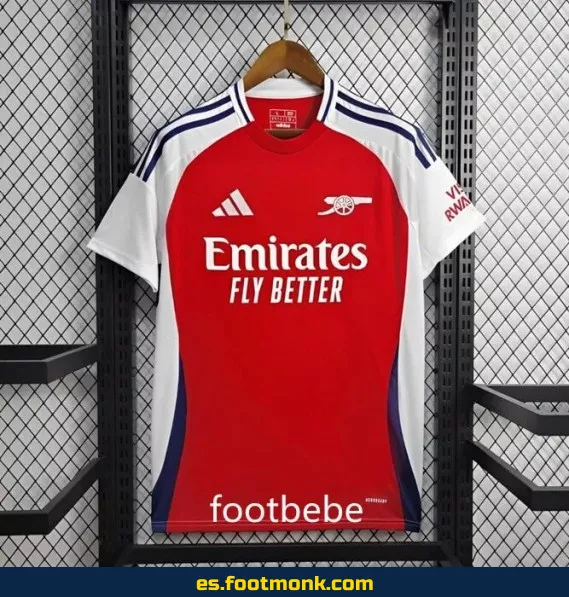 Camiseta Oficial del Arsenal 2024-2025 - Primera Equipación - Envío a Domicilio