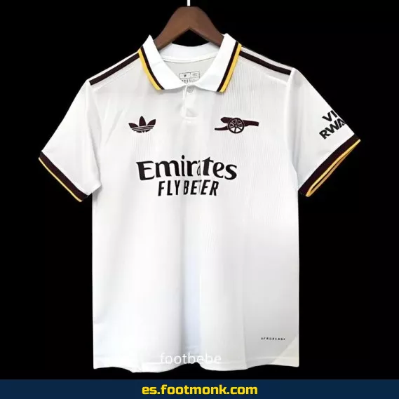 Camiseta Arsenal 2025-2026 Blanca - Edición Oficial