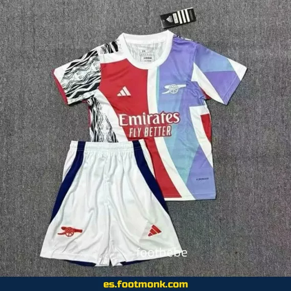 Camiseta de Entrenamiento Arsenal Niños 2024-2025 - Oficial
