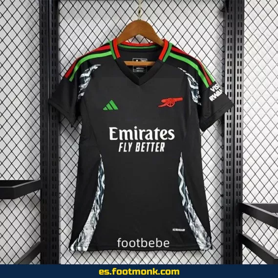 Camiseta Oficial Arsenal Mujer 2024-2025 - Tercera Equipación