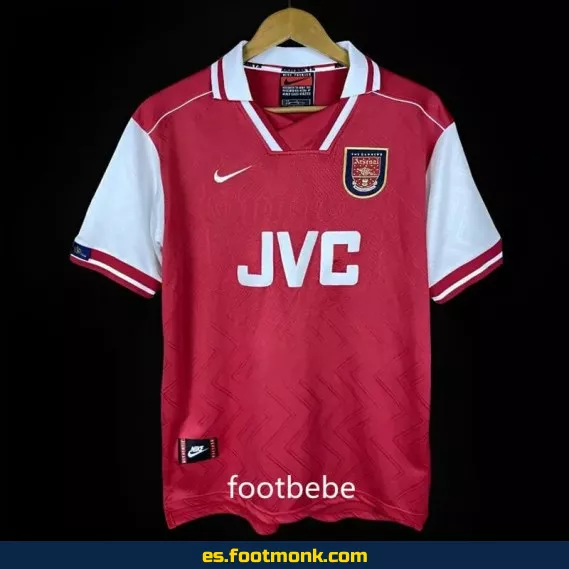 Camiseta Retro Arsenal 1996-1997 Temporada Clásica - Edición Especial Domicilio