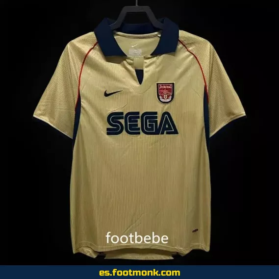 Camiseta de fútbol Arsenal Vintage 2001-2002 - Edición Especial