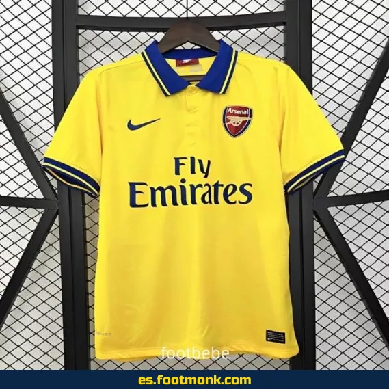 Camiseta Retro Arsenal 2013-2014 Exterior - Edición Clásica