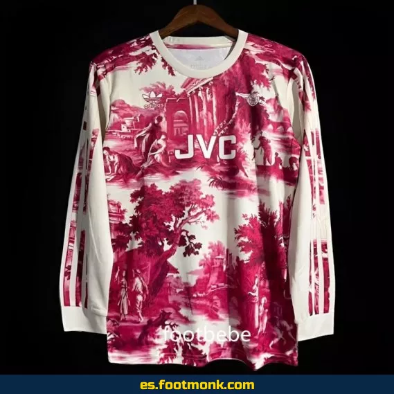Camiseta de fútbol Arsenal x Christian Jeffery 2024 de manga larga - Edición Especial