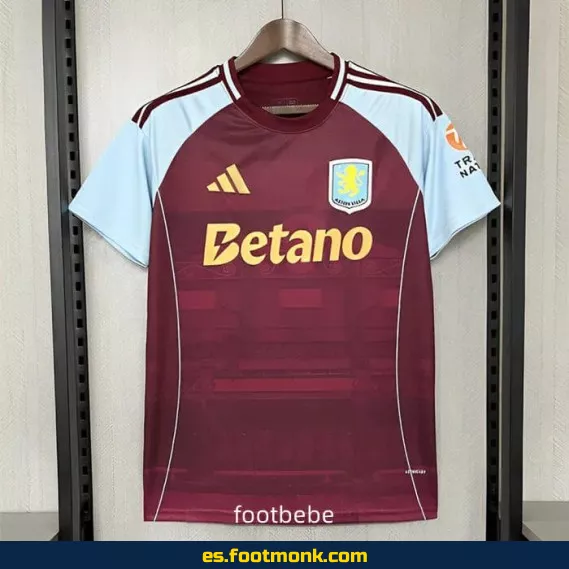 Camiseta Oficial Aston Villa 2025-2026 Edición Especial – Tienda Online de Fútbol