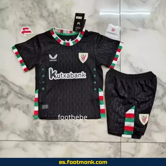 Camiseta Oficial Athletic Bilbao Niños 2024-2025 - Cuarta Equipación