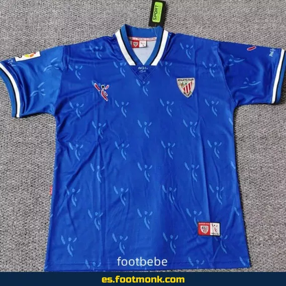 Camiseta Retro Athletic Bilbao 2001-2002 - Edición Exterior - Réplica Oficial - Fútbol Clásico