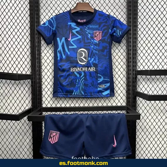 Camiseta Tercera Equipación Atlético Madrid Niños 2024-2025 – Oficial