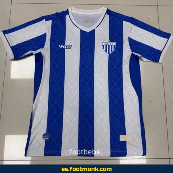 Camiseta Oficial Avaí 2025-2026 Local – Edición Especial para Adultos y Niños