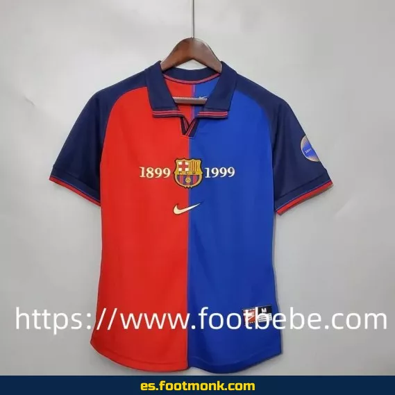 Camiseta FC Barcelona 100 Aniversario Edición Especial - Local Blaugrana - Réplica Oficial