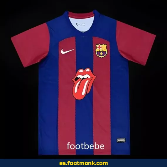 Camiseta FC Barcelona 2023-2024 Edición Especial Rolling Stones – Réplica Oficial