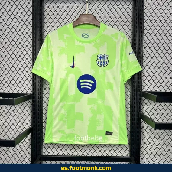 Camiseta FC Barcelona Tercera 2024-2025 Verde – Edición Oficial