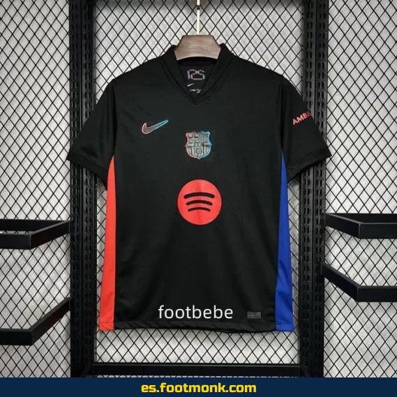 Camiseta FC Barcelona 2024-2025 Tercera Equipación Negra – Oficial