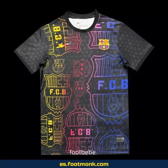 Camiseta FC Barcelona 2025-2026 Edición Especial Negra – Oficial, Exclusiva y de Alta Calidad