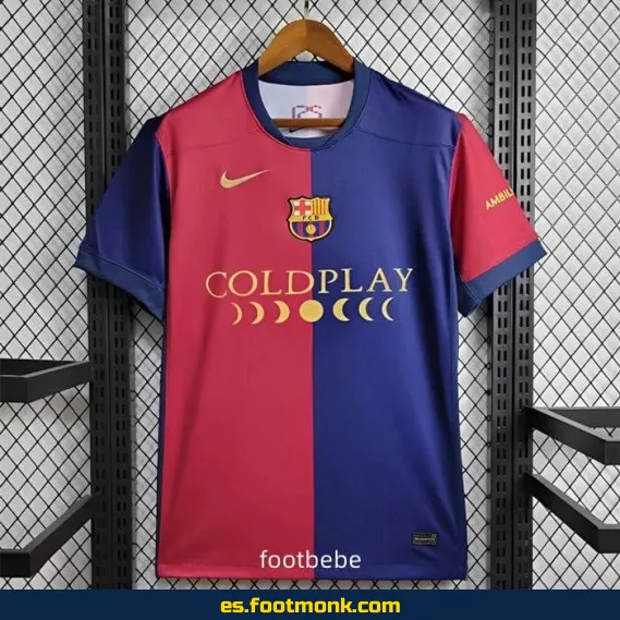 Camiseta FC Barcelona Edición Especial Coldplay 2024-2025 - Domicilio - Oficial