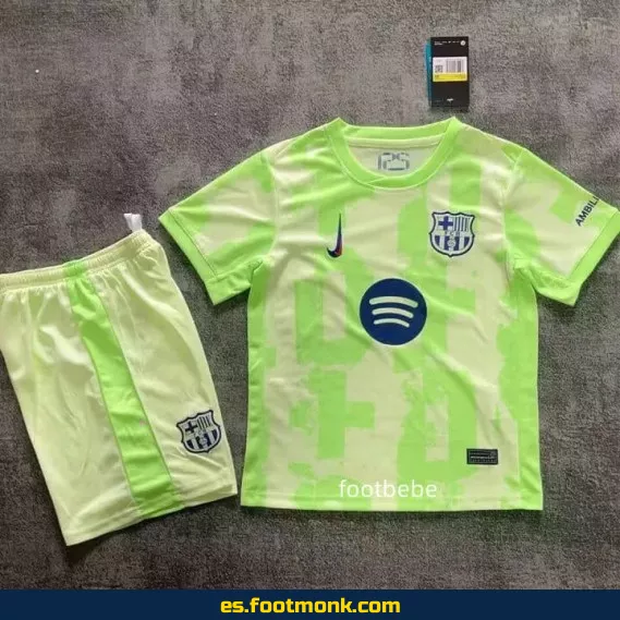 Camiseta FC Barcelona Niño Tercera Equipación 2024-2025 - Oficial