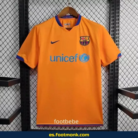 Camiseta FC Barcelona Vintage 2006-2007 Exterior - Edición Retro - Réplica Oficial