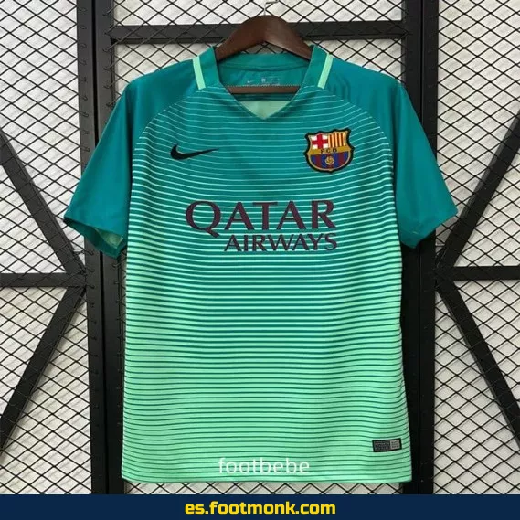 Camiseta FC Barcelona Vintage 2016-2017 Tercera Equipación - Edición Retro