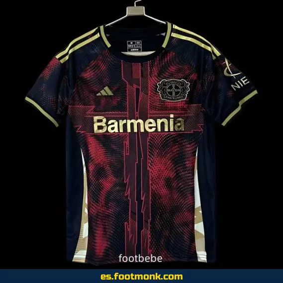 Camiseta Oficial Bayer 04 Leverkusen 2025-2026 Local - Edición Domicilio