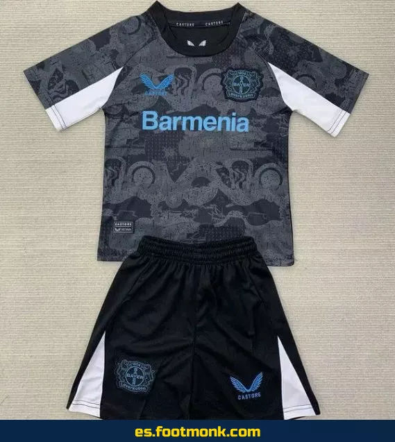 Camiseta Tercera Equipación Bayer 04 Leverkusen Niños 2024-2025 – Oficial