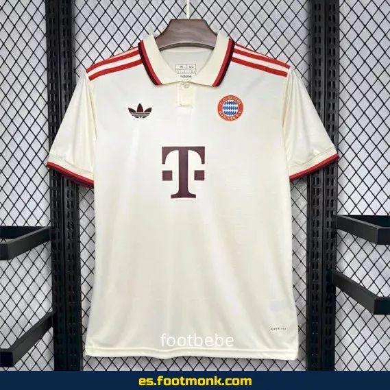 Camiseta de fútbol Bayern Múnich 2024-2025 Tercera Blanca