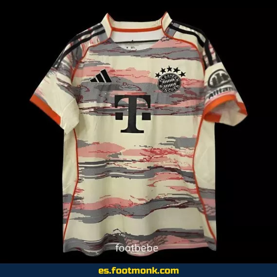 Camiseta Oficial Bayern Munich 2025-2026 Temporada - Exterior