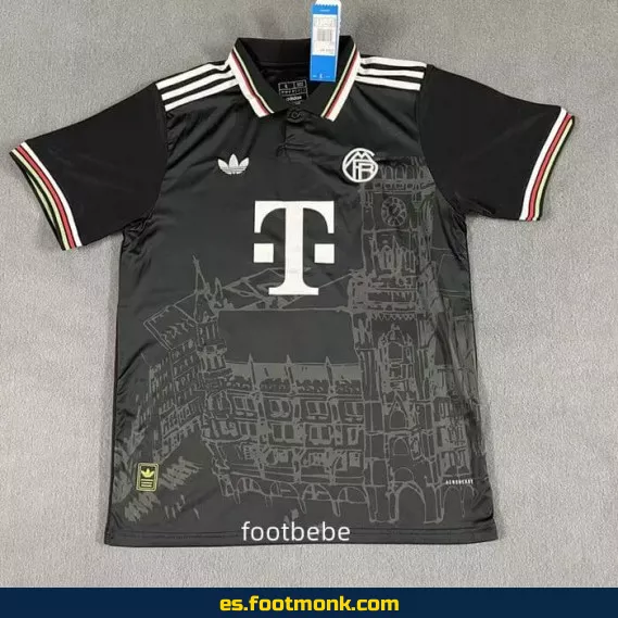 Camiseta Bayern Munich 2025-2026 Negra Edición Especial – Oficial y Personalizada