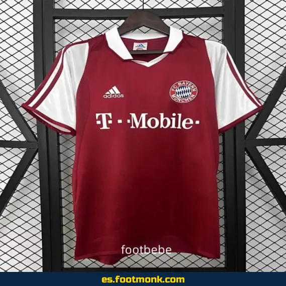 Camiseta Retro Bayern Munich 2003-2004 Local - Edición Clásica