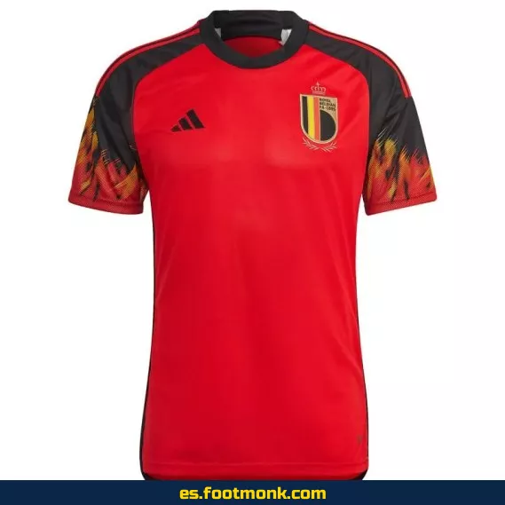 Camiseta de Bélgica Local Copa del Mundo 2022 - Edición Oficial