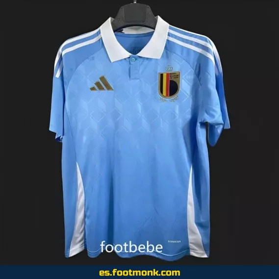 Camiseta de Bélgica Euro 2024 Visitante Azul – Edición Oficial