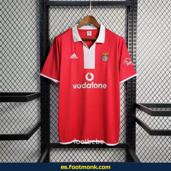 Camiseta de fútbol Benfica Vintage 2004-2005, edición especial, camiseta oficial de equipo, retro y de colección