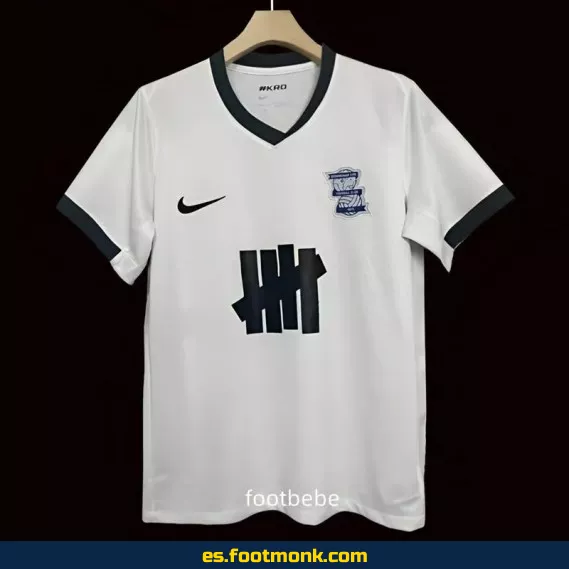 Camiseta Oficial Birmingham City 2024-2025 Visitante Blanca – Edición Nueva Temporada