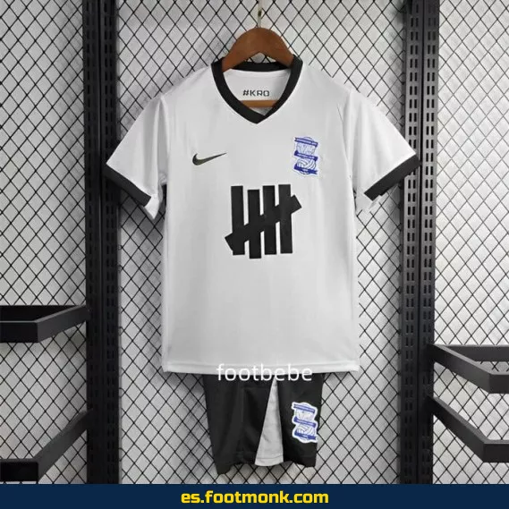 Camiseta Oficial Birmingham City Niños 2024-2025 Visitante Blanca – Fútbol