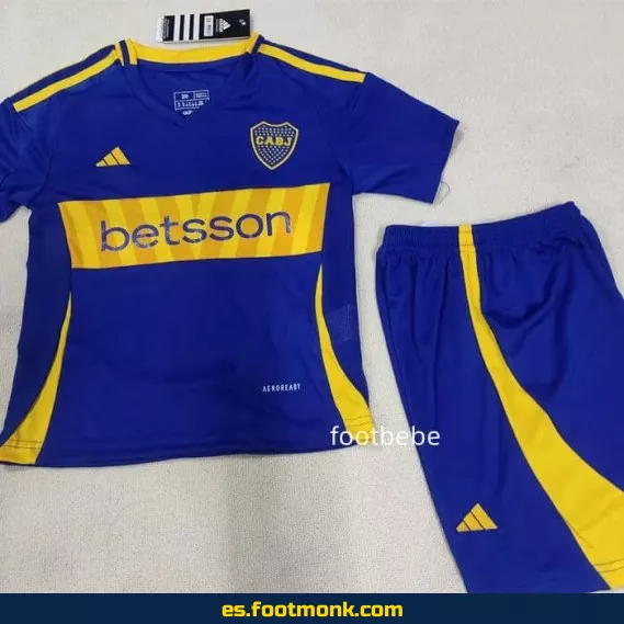 Camiseta Oficial Boca Juniors Niños 2024-2025 - Local - Envío a Domicilio