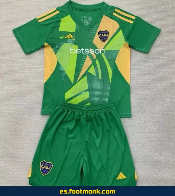 Camiseta de Portero Boca Juniors Niños 2024-2025 - Edición Oficial