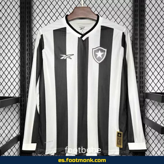 Camiseta Oficial Botafogo 2024-2025 Local Manga Larga – Edición Nueva Temporada