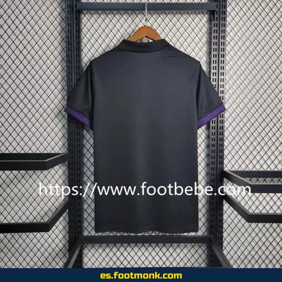 Polo Brasil 2023-2024 Negro – Camiseta Oficial de Fútbol